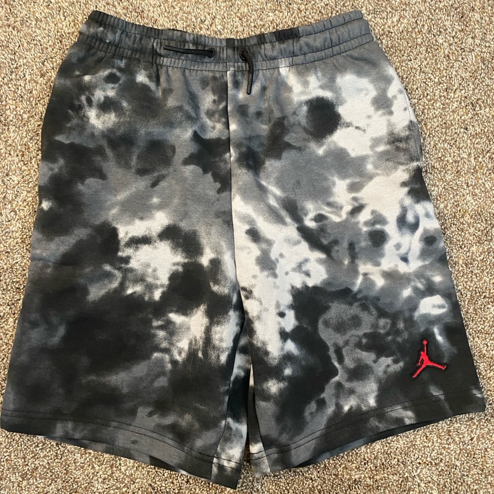 Jordan Black and Gray Athletic Shorts